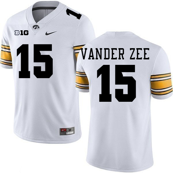 Reece Vander Zee Iowa Jersey,University Of Iowa Hawkeyes Fotoball Uniforms,Jersey,Gears-White